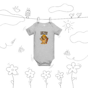 Top Dog Driller - Baby short sleeve one piece