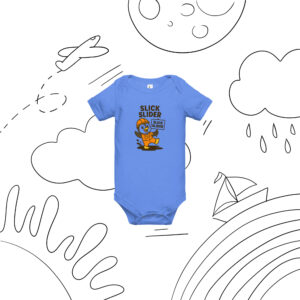 Slick Slider - Baby short sleeve one piece