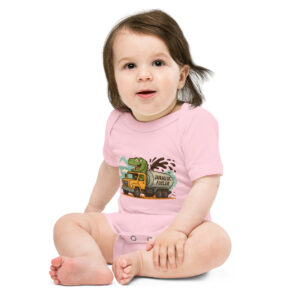 Jurassic Fueler - Baby short sleeve one piece